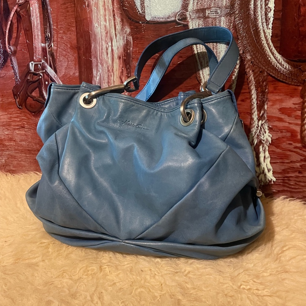 Kenneth Cole XL soft leather bag